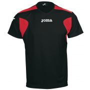 Koszulka piłkarska z krótkim rękawem LIGA Black-Red